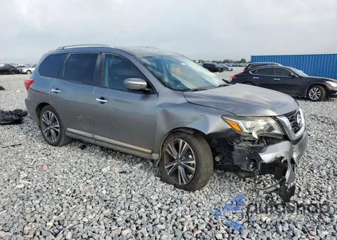 2017 Nissan Pathfinder S из США, поврежденный, VIN 5N1DR2MN2HC632982